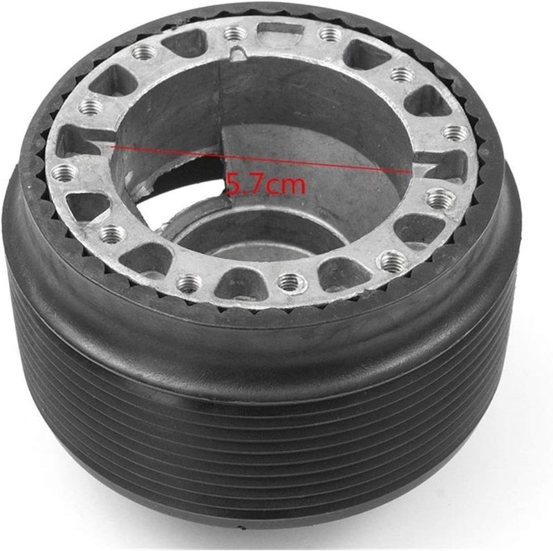 QASULER Car Racing Steering Wheel Quick Release Hub Adapter - Image 2