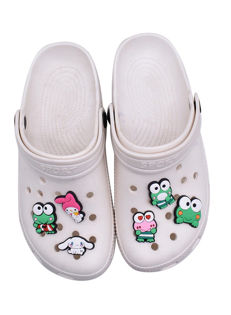47PCS Croc Charms for Girls Adults, Kawaii Shoe Charms for Croc Clogs Sandals Decoration, Shoe Charms for Wristband Bracelets, Sandals Decoration Accessories - Image 3