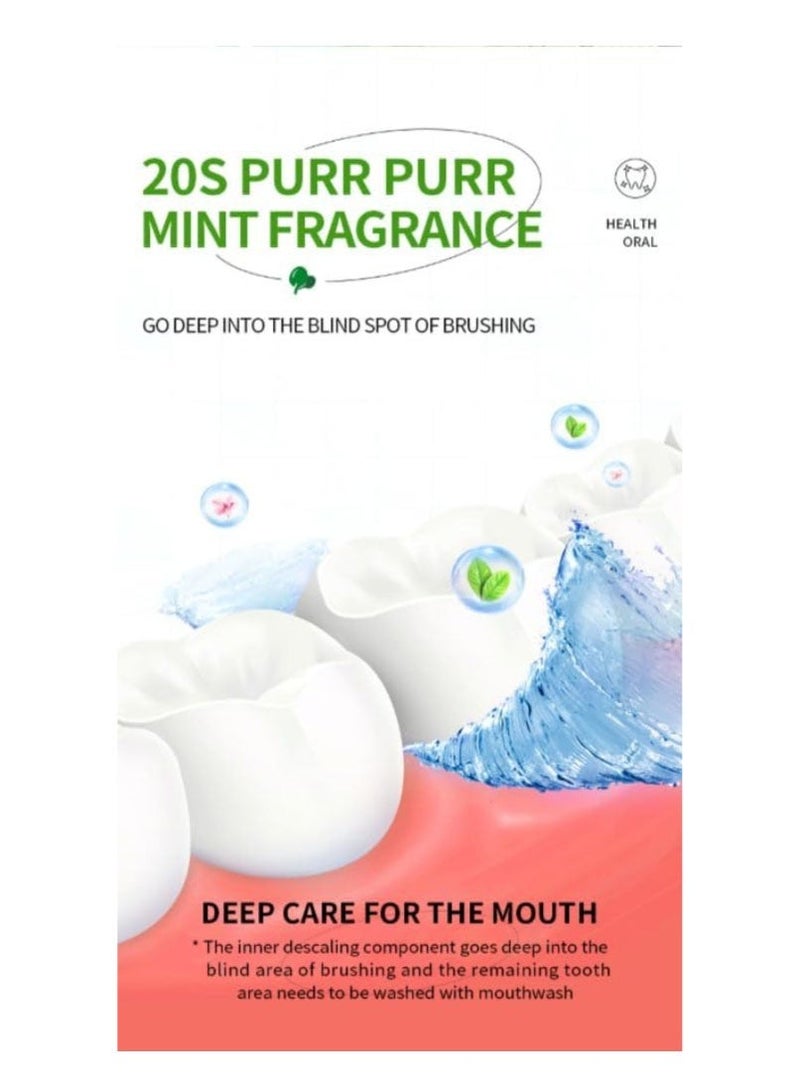 SADOER Travel Mouthwash, Portable Disposable Refreshing Mouthwash and Freshener Mint, 2 Boxes (40 Packets in Total) of Single-Use Packets for On-the-Go Oral Care, Removes Food Residue & Odor, Freshens Breath - Image 5