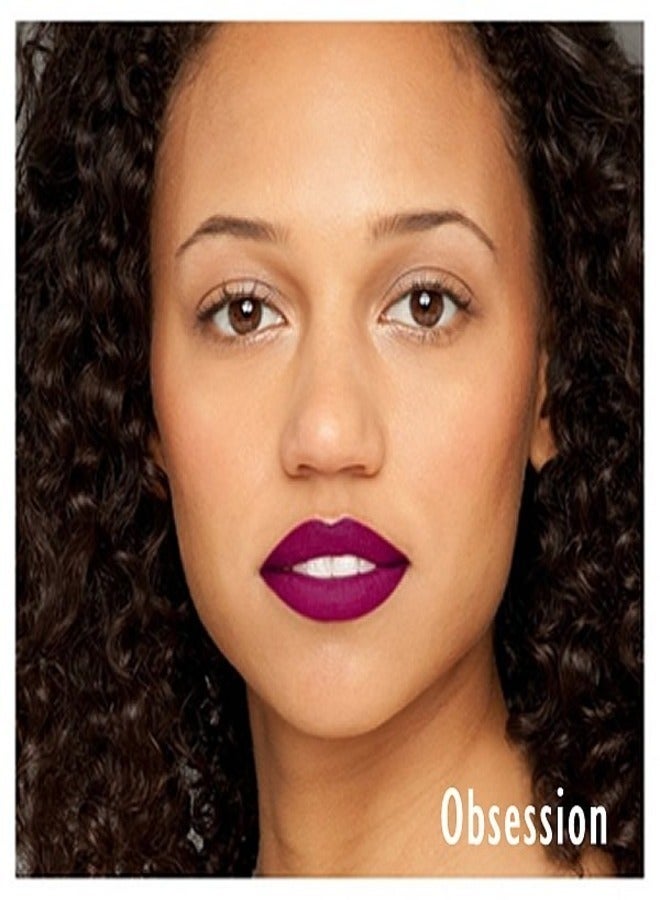 Milani Amore Matte Lip Crème, Shade Obsession 18, 6g - Long-Lasting, Full Coverage Matte Liquid Lipstick - Image 5