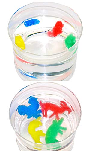 JA-RU Magic Grow Capsules for Kids (2 Pack, 24 Capsules Assorted) Water Growing Toys - Foam Sea Creatures, Dinosaurs, & Farm Animals, Science Party Favors & Classroom Prizes. 305-2s - Image 5