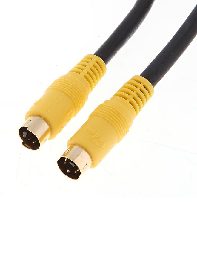 Taimi 4-Pin S-Video Male to Male Cable Adapter for TV and AV Equipment  - Image 3