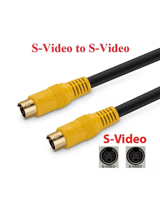 Taimi 4-Pin S-Video Male to Male Cable Adapter for TV and AV Equipment  - Image 5