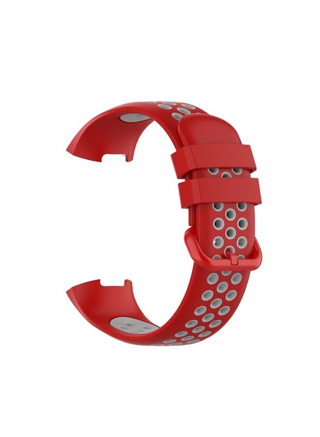 erorex Replacement Band For Fitbit Charge 4 / Charge 3 / Charge 3 SE Watch Button Two Colors Silicone Replacement Strap Watchband - Image 2