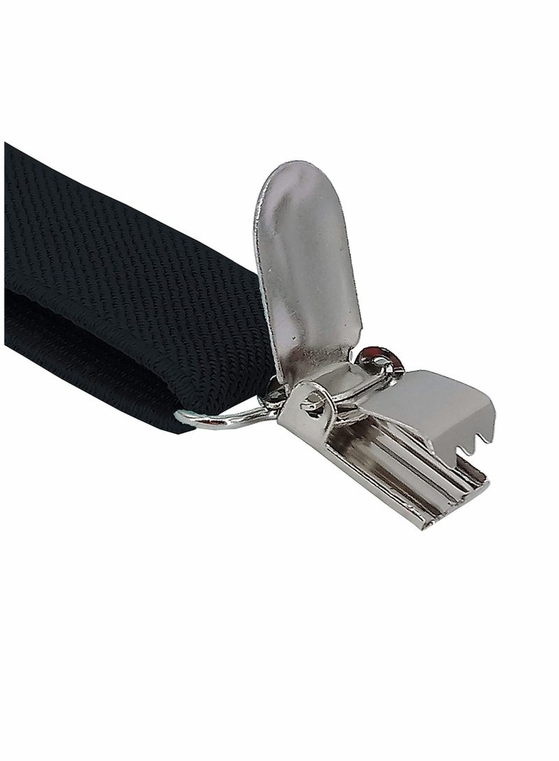 KASTWAVE Suspenders, Adjustable Elastic Y Back Style Suspenders for Men and Women With Strong Metal Clips Adjustable… - Image 3