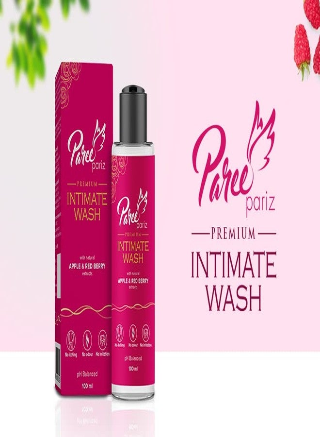 Paree Ultra Thinz Soft & Rash Free Double Feathers XXL Tri-Fold Sanitary Pads, 30 Pads + Paree Pariz Intimate Wash with Apple & Red Berry Extracts (100ml) - Image 5