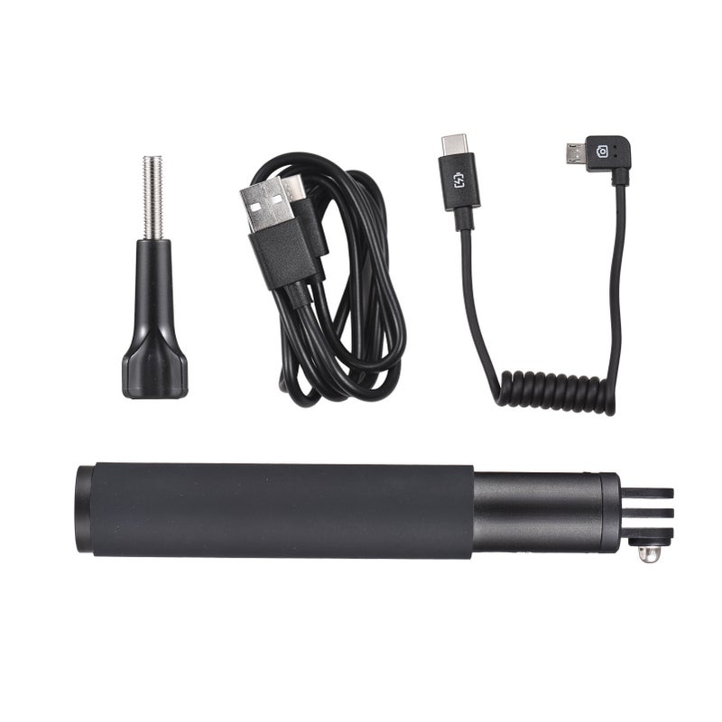 SJCAM Power Bank Handle Grip Universal Battery Power Grip Built-in 4800mAh Battery with Power Indicator 1/4in Screw Hole & Sports Camera Adapter Type-C Input/Output Wireless Remote Control Compatible - Image 5