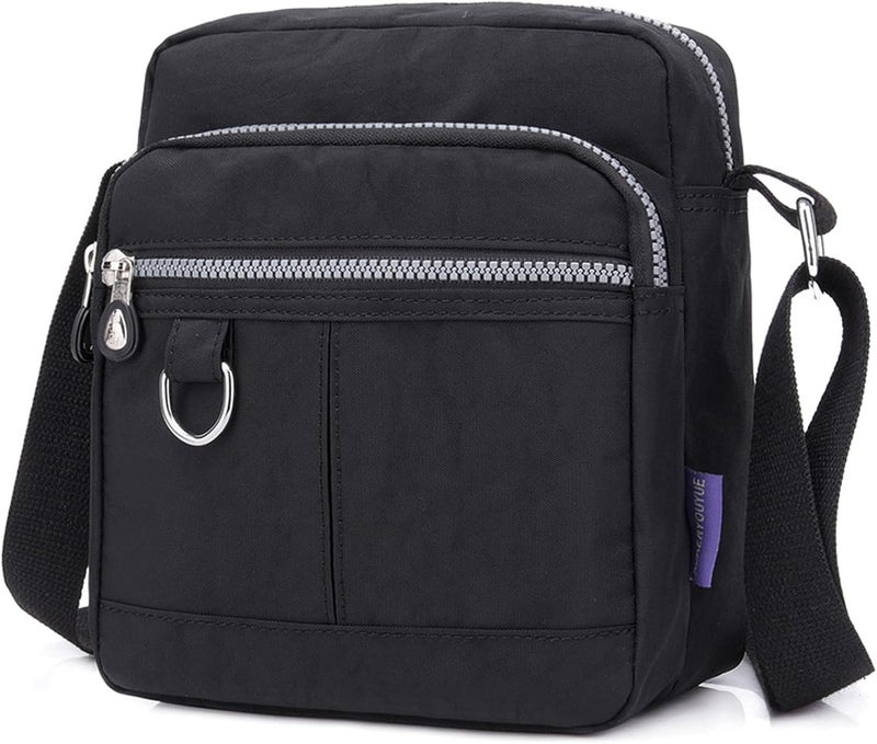 KARRESLY Casual Nylon Purse Handbag Crossbody Bag Waterproof Shoulder Bag for Women - Image 1