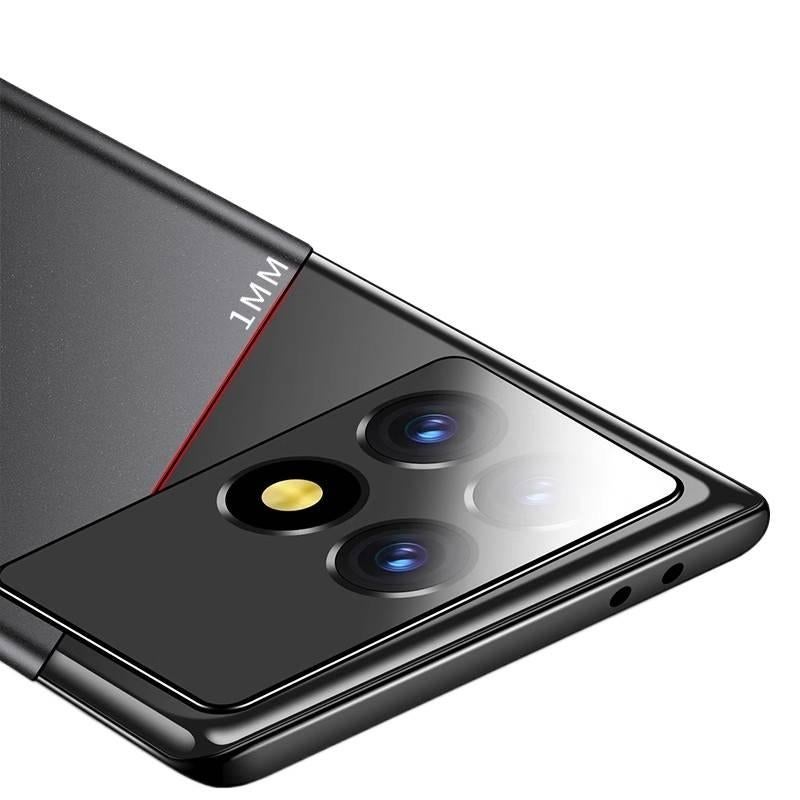 LS غطاء واقي بPC لـ Redmi Note 14 مع مقاوم للصدمات وحماية من السقوط مع مقاوم للصدمات مع تغطية كاملة مع ملمس غير لامع باللون أزرق باللون الأزرق باللون الأحمر - Image 4