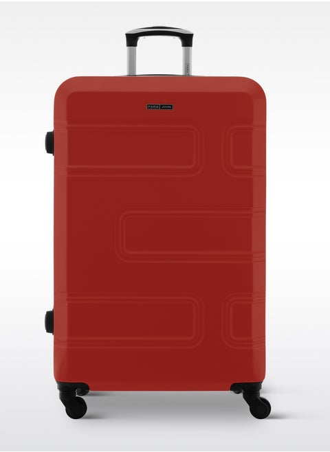 Neo ABS Hardside Spinner Check In Large Luggage Trolley 28 Inch Red