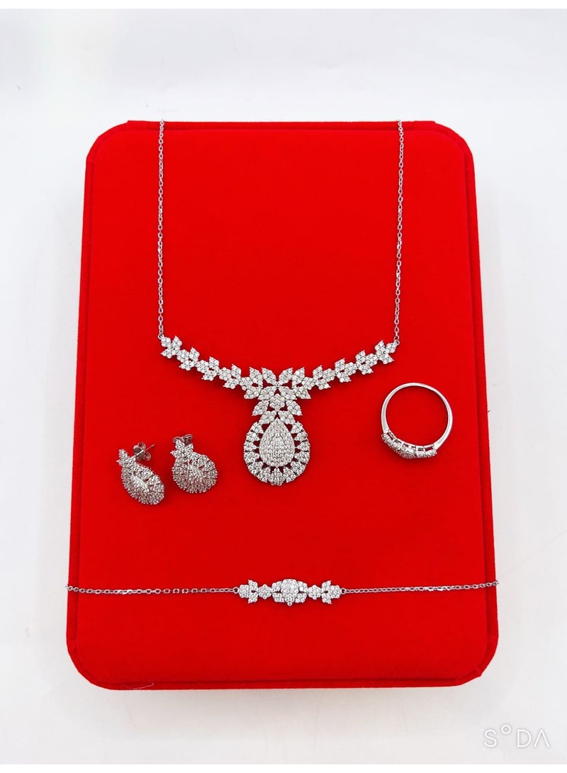 S925Ladies Full Set/N16Inch/S8R/B13