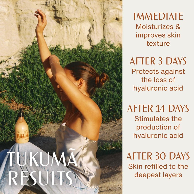 Natura â€“ TukumÃ£ Hyaluronic Acid Boosting Body Lotion â€“ Moisturizer for Dry Skin, Improves Texture & Elasticity, Deep Hydration, Vegan Skincare, Brazilian Body Care â€“ 13.5 fl oz (400ml) - Image 5