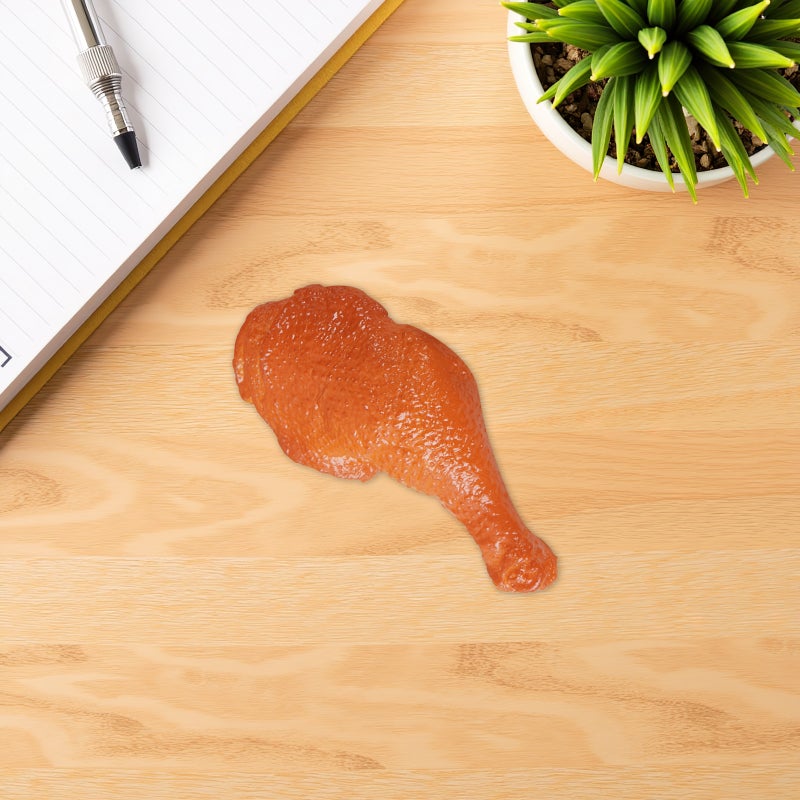 Realistic Fake Chicken Leg Model - Artificial Decoration Chicken Drumstick for Kitchen Photography Props for Party and Festival Decor - Image 4