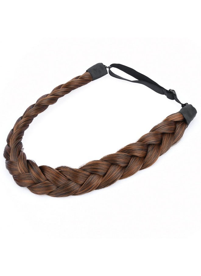 2 Strands Synthetic Hair Braided Headband Classic Chunky Plaited Braids Elastic Stretch Hairpiece For Women Girl Beauty Accessory (Auburn) - pzsku/Z8BA6BF13A135485B7AAFZ/45/_/1718616432/75de4346-91f9-477a-8e4b-877b7097b296