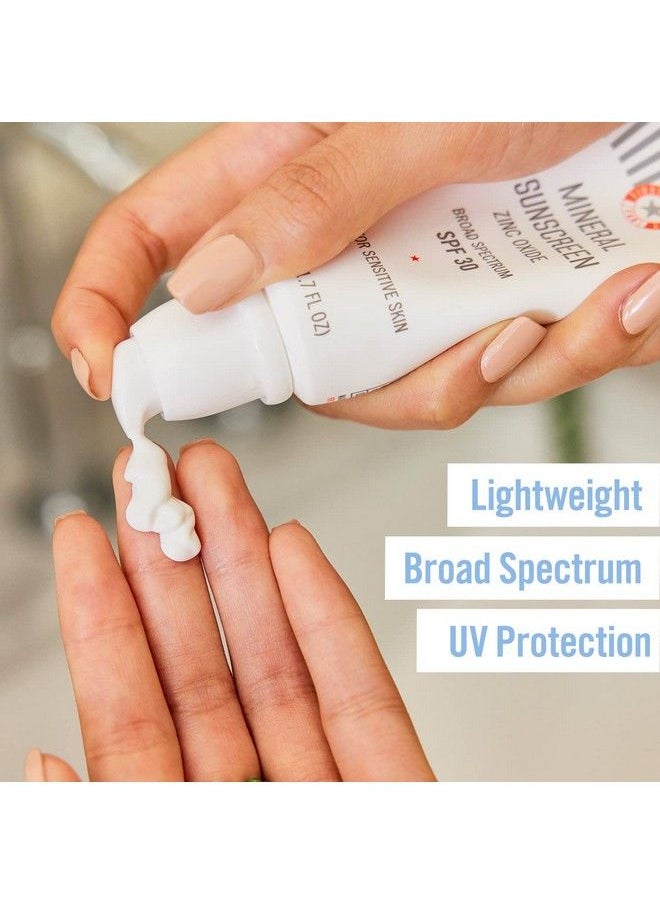 First Aid Beauty - Mineral Sunscreen Zinc Oxide Broad Spectrum Spf 30 Sun Protection With No White Cast 1.7 Oz - Image 1
