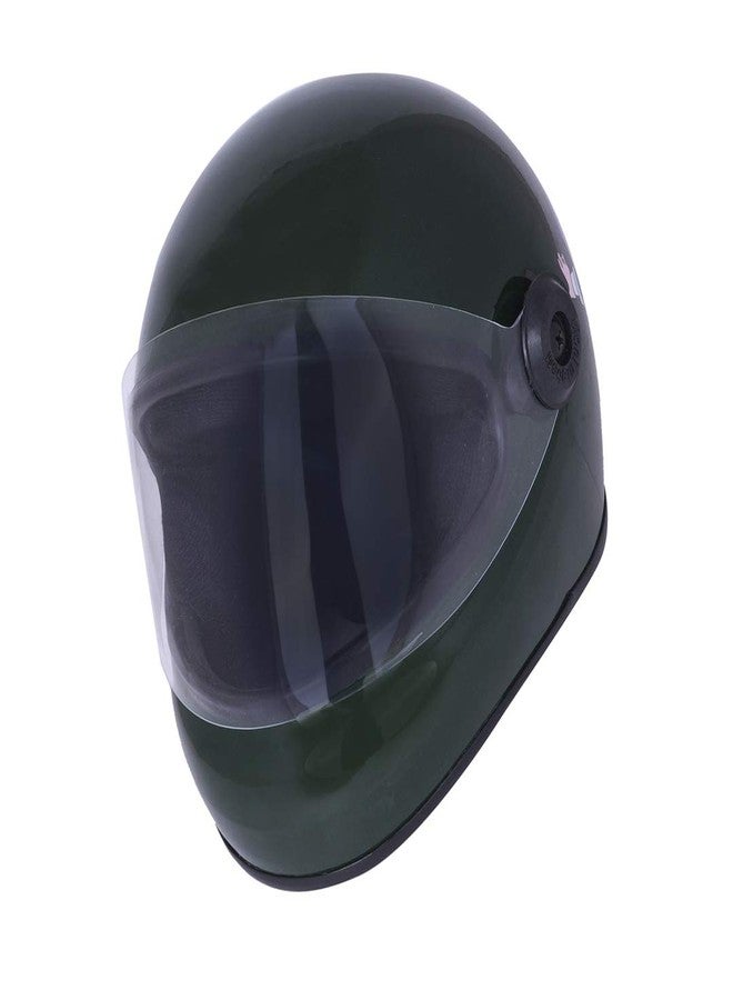 Western Era Stylish Cartoon Full Face Helmet for Kids || Baby Safety and Comfort || (3-12 Years) (Green Glossy) - Image 3