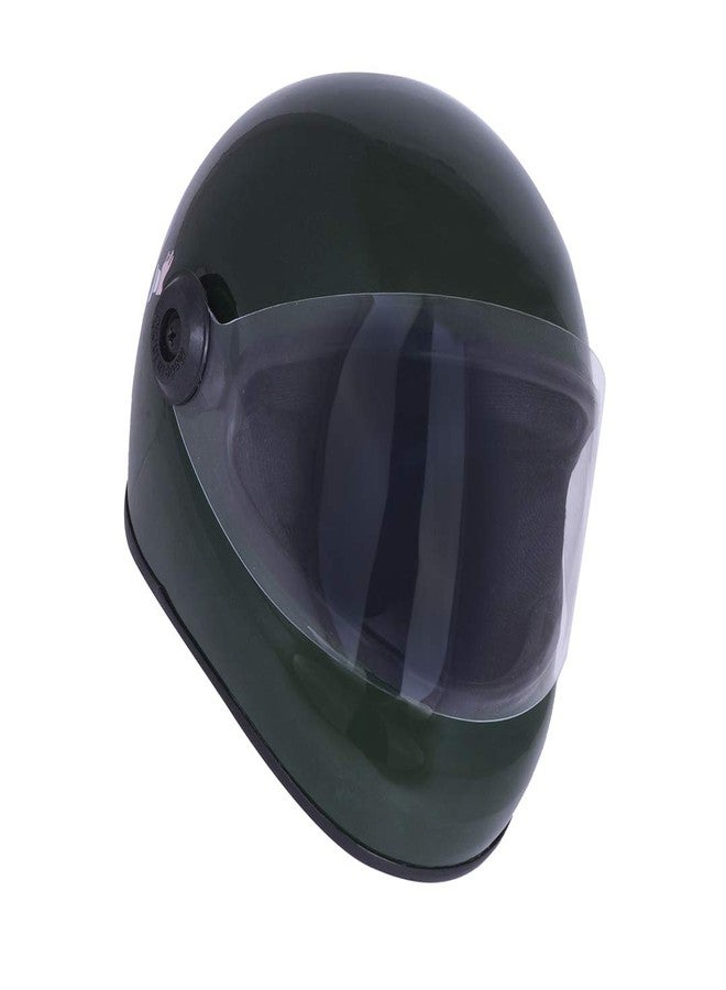 Western Era Stylish Cartoon Full Face Helmet for Kids || Baby Safety and Comfort || (3-12 Years) (Green Glossy) - Image 2