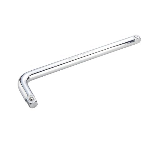 AGRICO TATA 12 Inch L Shaped Socket Spanner Drive | Chrome Vanadium Steel Fully Polished, Fully Hardened & Tempered | For Home, Garage & Industrial Use (‎LSH012, 300mm, Set of 1) - Image 2