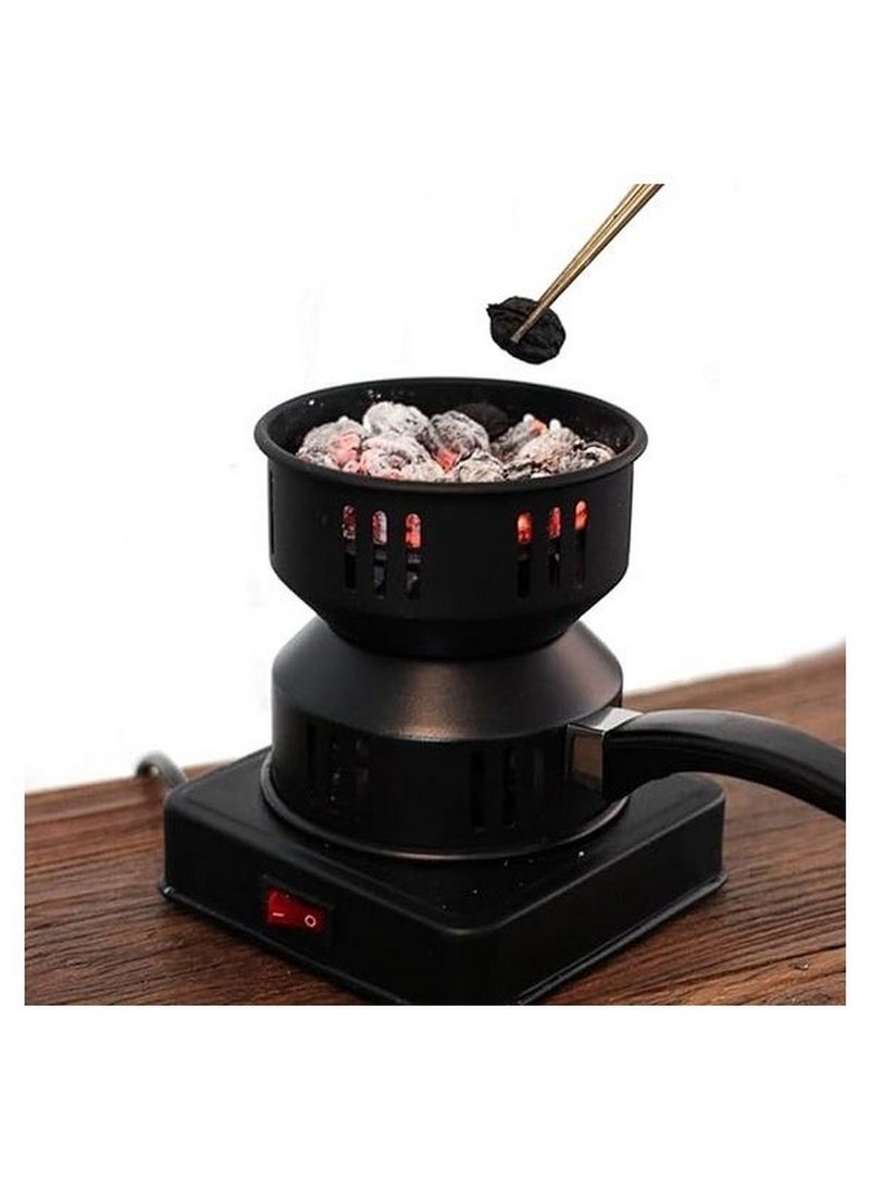 JMK Electric Charcoal Burner 1200W Electric Charcoal Stove for Camping Model JMK7015 Assorted Colors  - Image 4