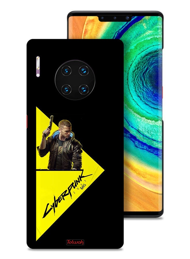 Tolwak Huawei Mate 30 Pro 4G Protective Case Cover Cyberpunk 2077 - Image 1