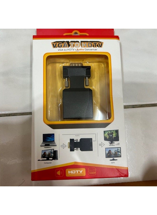 VGA to HDTV Audio Converter