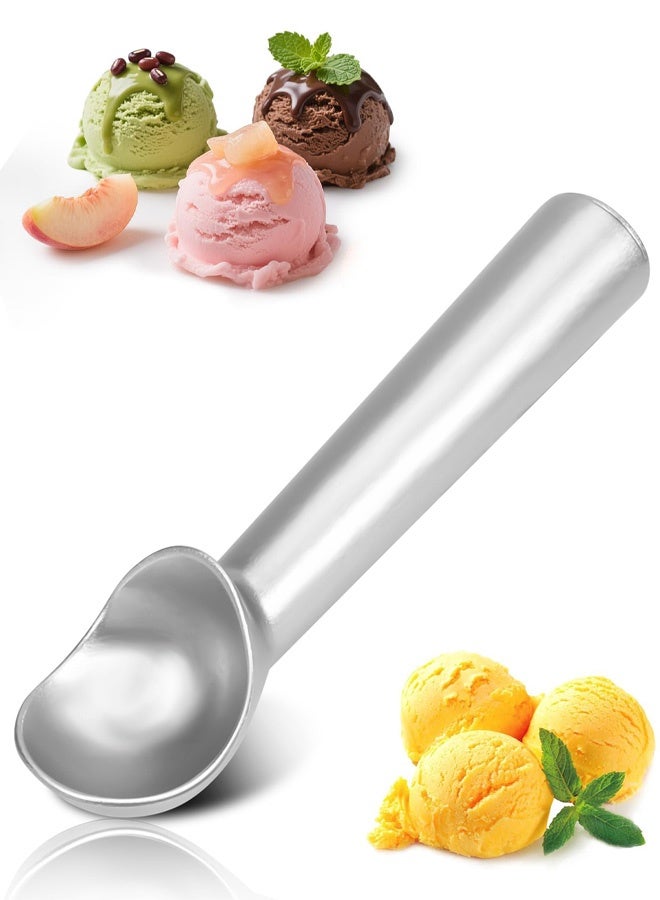 Ice Cream Scoop with Confortable Handle and Easy to Release, Professional Metal Ice Cream Spoon, Heavy Duty Durable Design, Easy Clean - Image 1