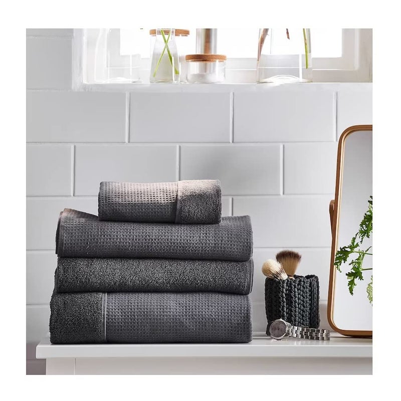 NT-STAR Hand Towel, Anthracite, 40x70 cm (16x28) - Image 3