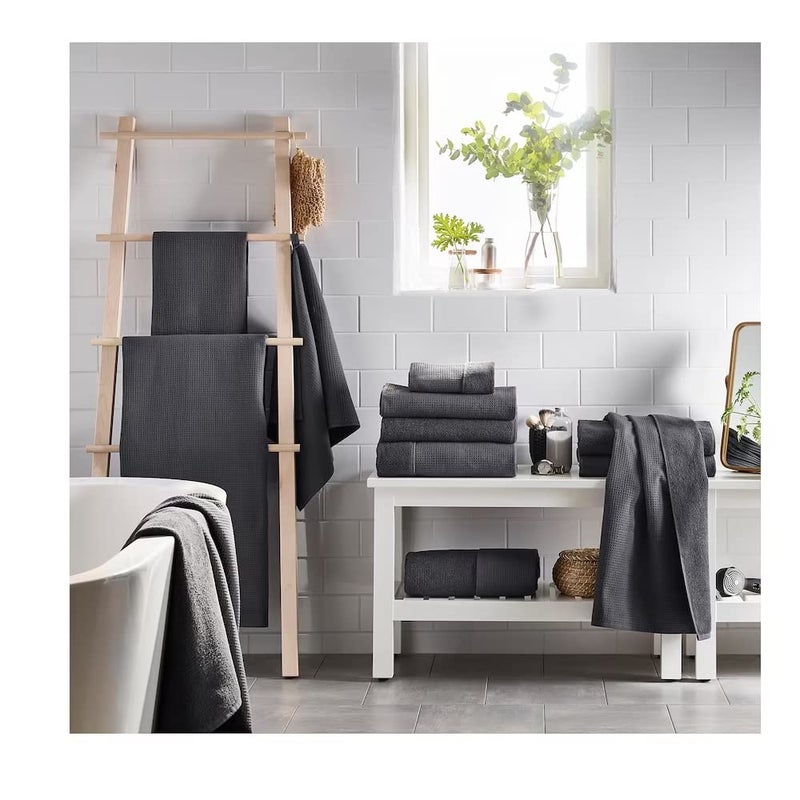 NT-STAR Hand Towel, Anthracite, 40x70 cm (16x28) - Image 5