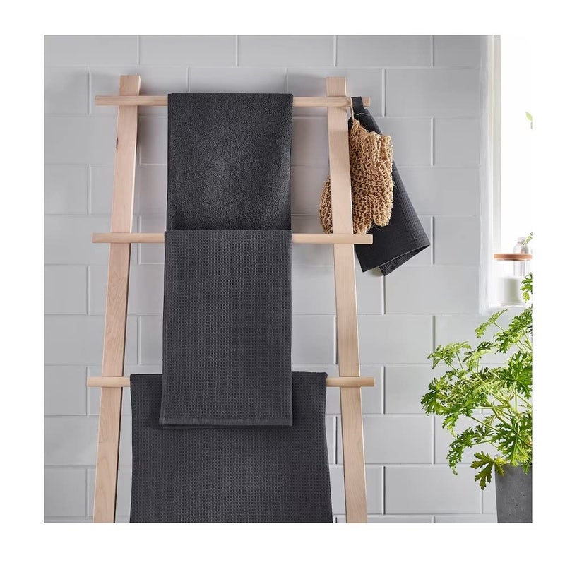 NT-STAR Hand Towel, Anthracite, 40x70 cm (16x28) - Image 4
