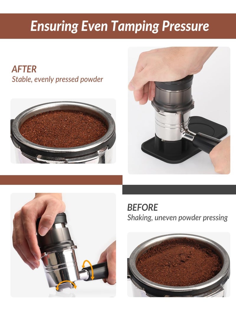 كيلا حصيرة دك لآلة إسبريسو نينجا لوكس كافيه ES601/ES701 - سيليكون آمن غذائيًا - حامل دك - مانع للانزلاق - ملحقات لآلة إسبريسو نينجا لوكس كافيه - Image 3