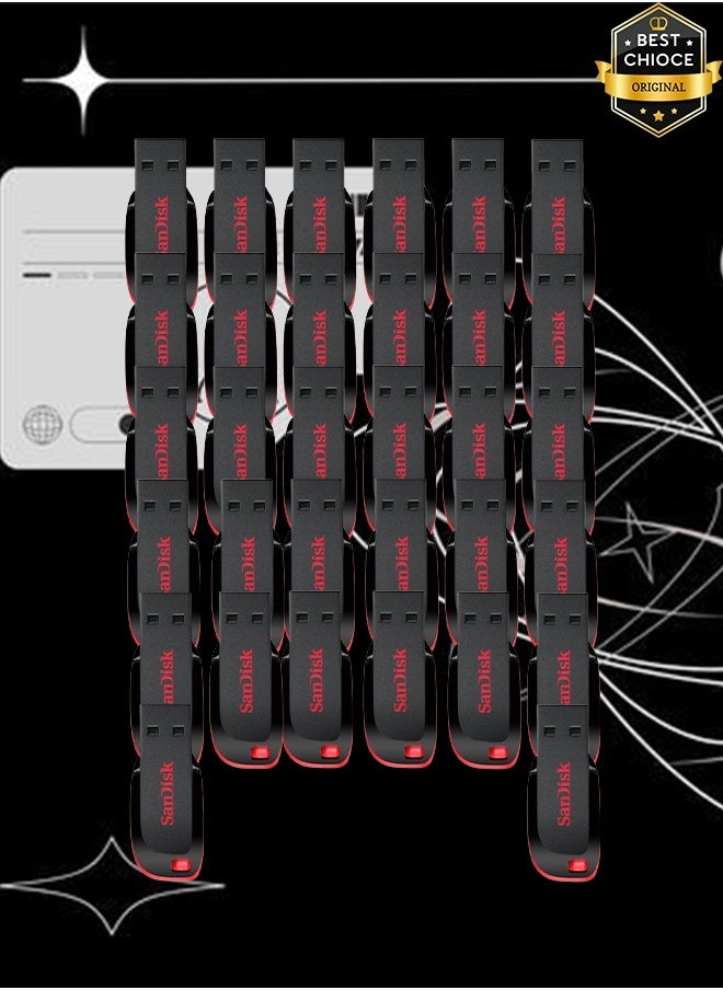 Sandisk 30 Pieces SanDisk Curzer Blade USB 2.0 Flash Drive 32GB  - Image 1
