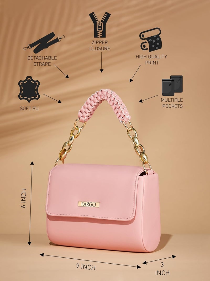 Fargo PU Women's Sling Bag Shoulder Bag For Women - Image 4