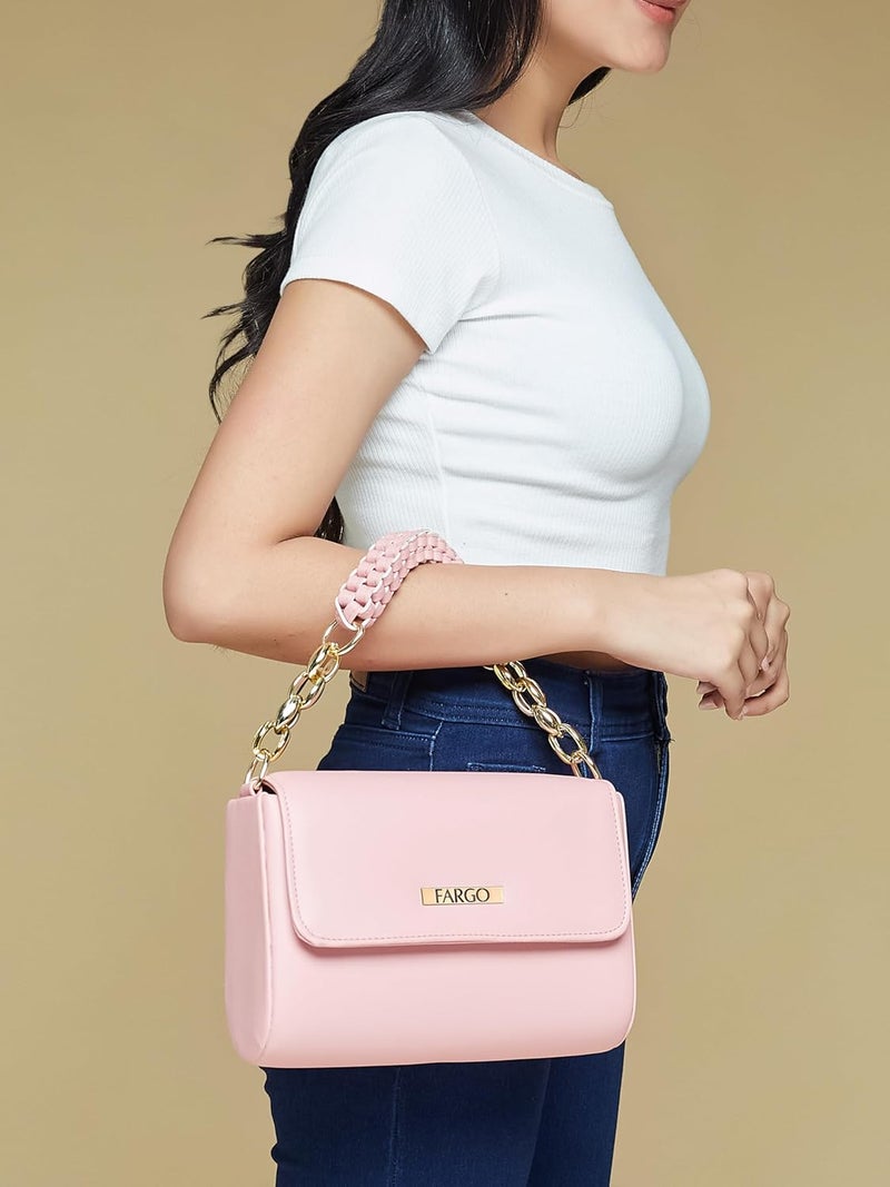 Fargo PU Women's Sling Bag Shoulder Bag For Women - Image 3