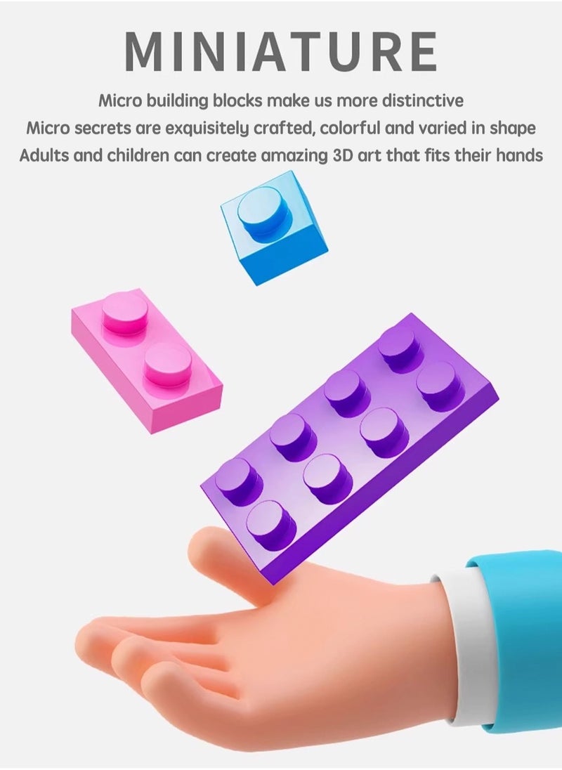 LOOPITYS - 172PCSLittle Bear Building Blocks, Tiny Particle Building Blocks, Children's Assembly Puzzle Toys, Children's Day Gifts Cartoon Toy Model Diy Toys - Image 1