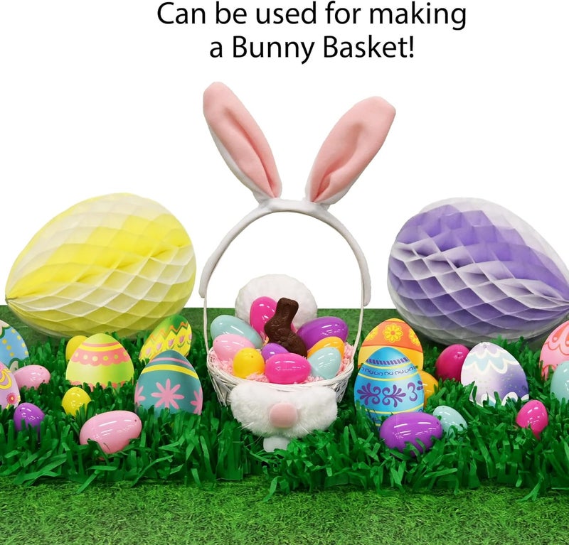 Beistle SoftTouch Bunny Ears white  pink Party Accessory 1 count 1Pkg - Image 5