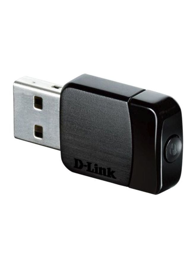 D-Link Wireless AC Dual Band USB Adapter 580 Mbps Black/Silver - Image 2