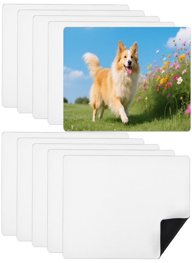 AIHSUMC 10 Pcs Sublimation Blanks Playmat 14" x 24", Smooth Rubber Game Play Mat for Custom Printing, Trading Card Games, Board Games & Mouse Pad – Ideal for Home & Game Room - Image 1