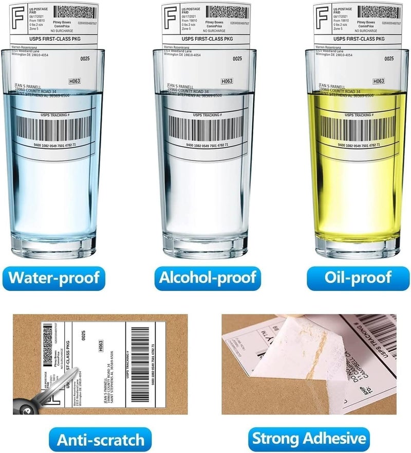 BPA 4"x6" Thermal Direct Shipping Labels - 500 Labels per Roll - Image 4