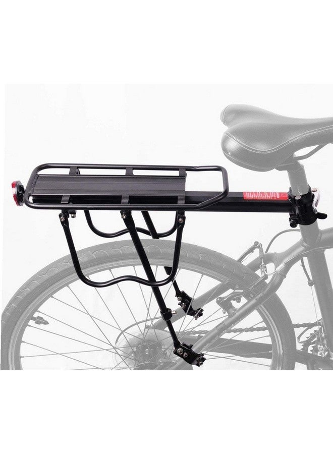 Linist حامل أمتعة خلفي لدراجة لينست، حامل مقعد خلفي لحقيبة، أمتعة، شحن، مصنوع من سبائك الألمنيوم قابل للتعديل مع عاكس للضوء للدراجات الهوائية - Image 1