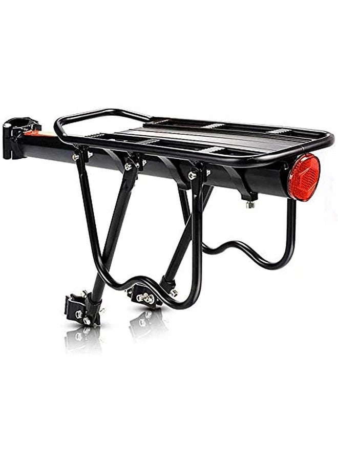 Linist حامل أمتعة خلفي لدراجة لينست، حامل مقعد خلفي لحقيبة، أمتعة، شحن، مصنوع من سبائك الألمنيوم قابل للتعديل مع عاكس للضوء للدراجات الهوائية - Image 2