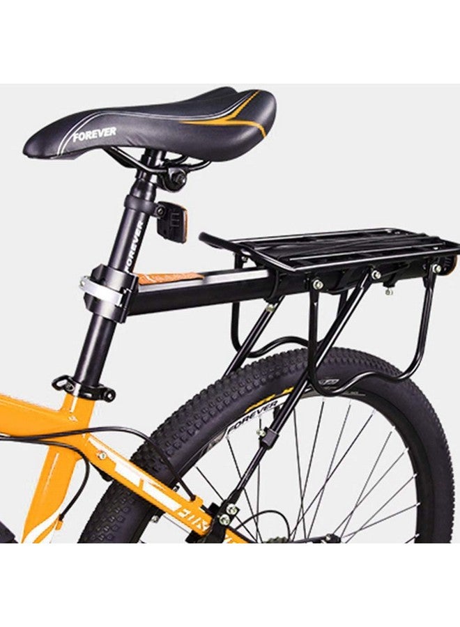 Linist حامل أمتعة خلفي لدراجة لينست، حامل مقعد خلفي لحقيبة، أمتعة، شحن، مصنوع من سبائك الألمنيوم قابل للتعديل مع عاكس للضوء للدراجات الهوائية - Image 3