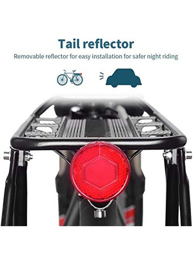 Linist حامل أمتعة خلفي لدراجة لينست، حامل مقعد خلفي لحقيبة، أمتعة، شحن، مصنوع من سبائك الألمنيوم قابل للتعديل مع عاكس للضوء للدراجات الهوائية - Image 4