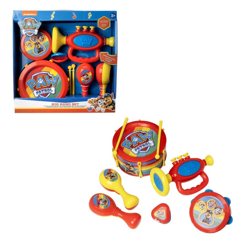 Nickelodeon - Paw Patrol Big Band Set 5 pieces | musical instruments for endless fun and learning | Suitable for 3 years & above - Image 2