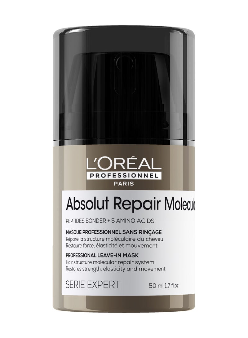 لوريال بروفيسيونال Absolut Repair Molecular End of Year Duo Set 2025 - Shampoo + Rinse-Off Serum - Image 3