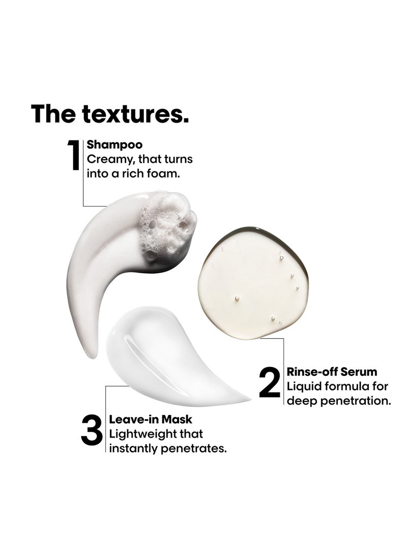 لوريال بروفيسيونال Absolut Repair Molecular End of Year Duo Set 2025 - Shampoo + Rinse-Off Serum - Image 4