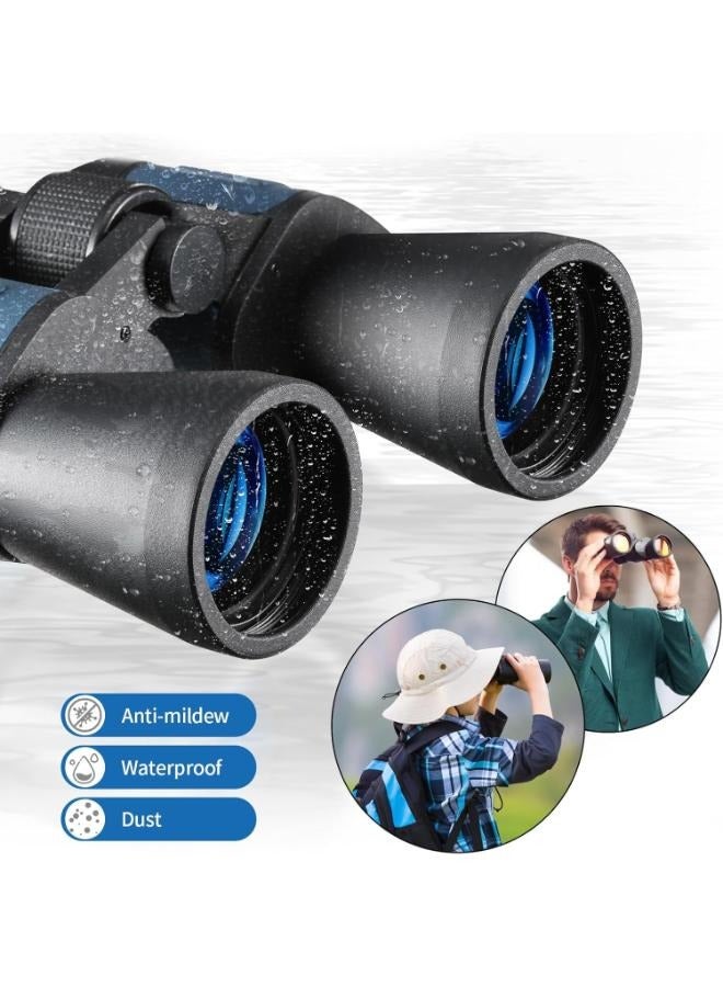 Generic HD Professional 60x60 Day/Night Vision Binoculars Telescope Stargazing Football Sightseeing with Carrying Bag - Image 4