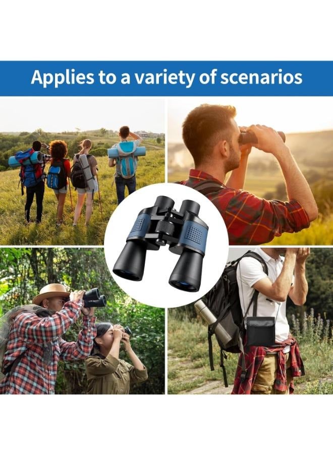 Generic HD Professional 60x60 Day/Night Vision Binoculars Telescope Stargazing Football Sightseeing with Carrying Bag - Image 5