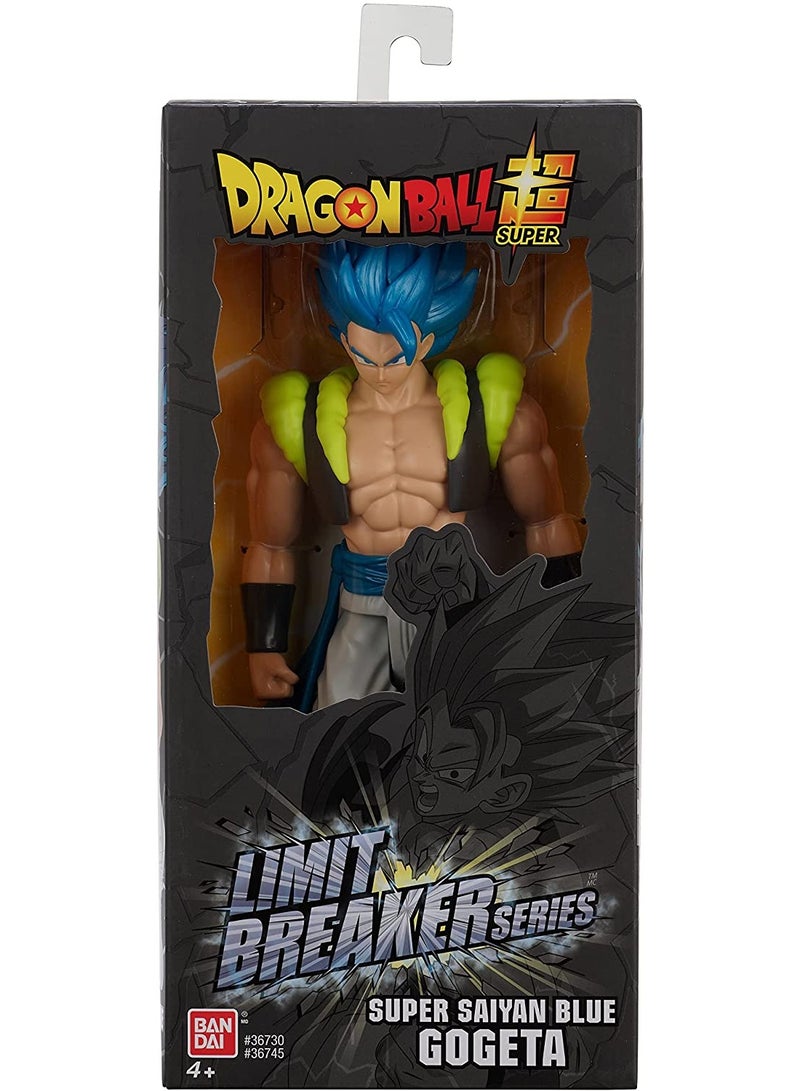 Bandai Dragon Ball Limit Breaker Series Super Saiyan Blue Gogeta 12-Inches | Collectible Action Figure | Display Figure | Articulated Toy Figure | Perfect Gift for Collectors, Manga & Anime Lovers! - Image 1