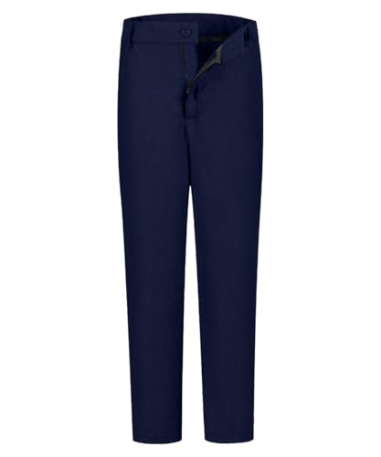 Visaccy Boys Suit Ring Bearer Outfit for Boy First Communion Kids Navy Suits Size 12 - Image 4