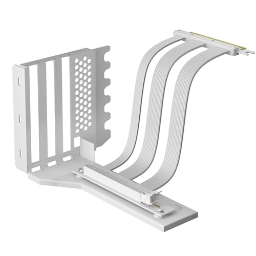 GLOTRENDS PCIe 5.0 2-Slot GPU Vertical Mount Bracket, RTX5090(Ti) RX9070(XT) GPU Ready, Fully Open 7-Slot PCIe/PCI Bracket Panel for Installation - Image 1
